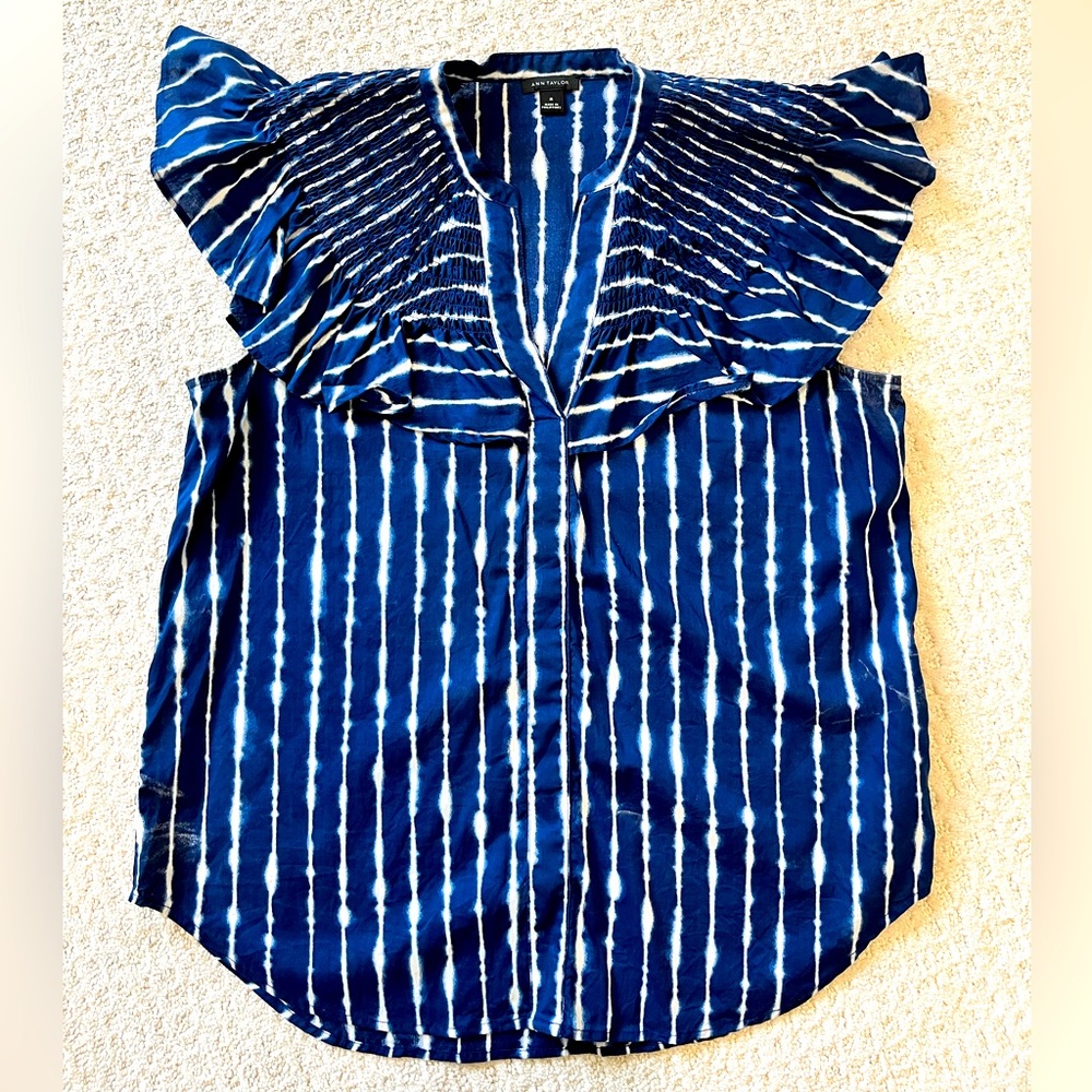 Ann Taylor Tie Dye Blouse